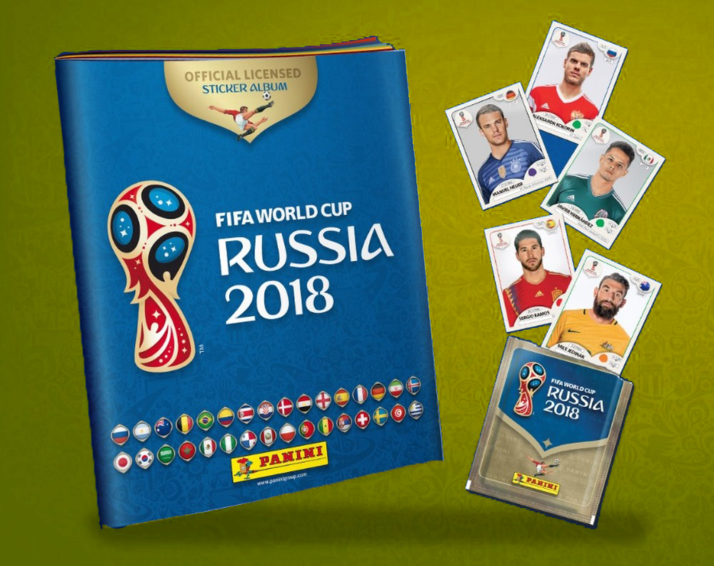 Copa do Mundo 2018: Álbum da Copa-2018 só tem cinco seleções sem